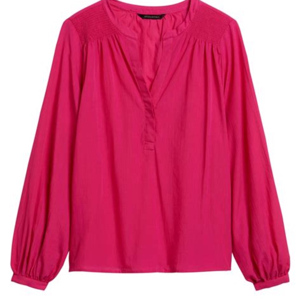 Fuchsia 100% Soft Cotton Blouse